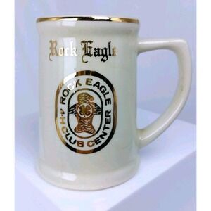 Vintage Rock Eagle 4H Club Center Ceramic Mug Stein‎ WC Bunting Co 2.25"x4.25"